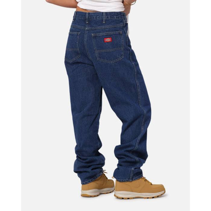 ディッキーズ Dickies 【 Relaxed Straight Denim Jeans Digo Mens Stone Washed In 】 ジーンズ デニム メンズ
