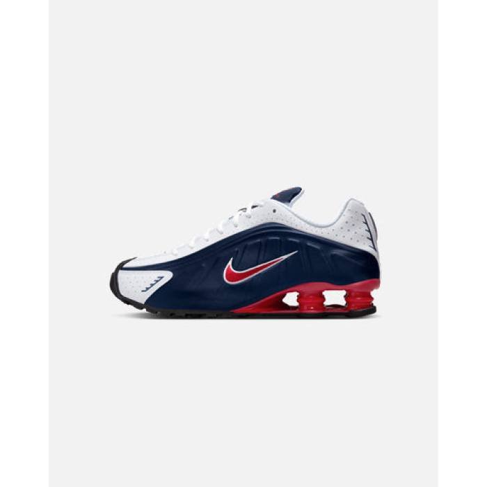 ナイキ Nike 【 Shox R4 Mens Midnight Navy 】 Shox ショックス メンズ 紺色 米国海軍