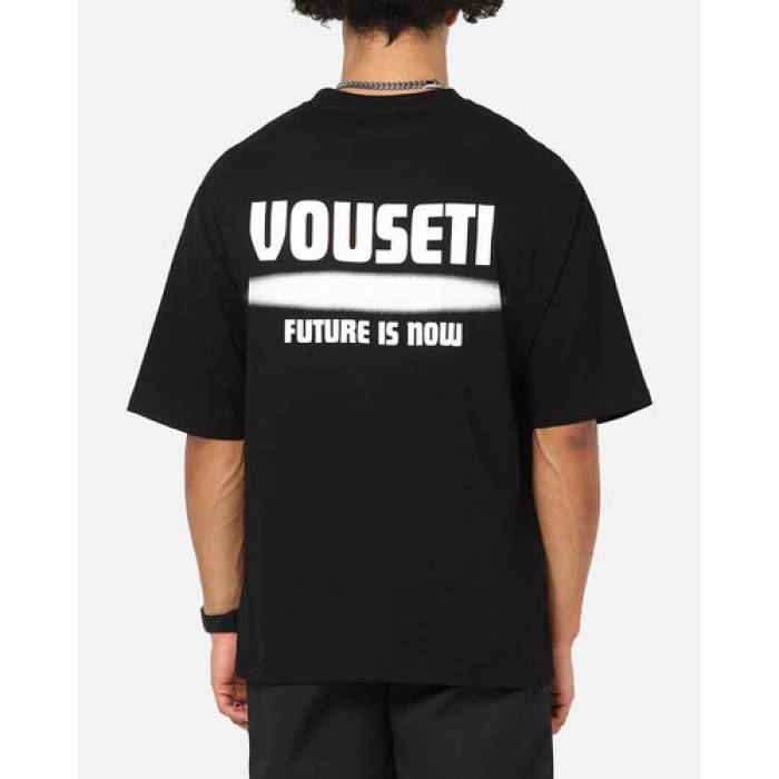 Vouseti 【 Future Is Now T-Shirt Mens Black 】 ティーシャツ メンズ 黒いこと 黒いこと トップス-Tシャツ・カットソー-メンズファッション