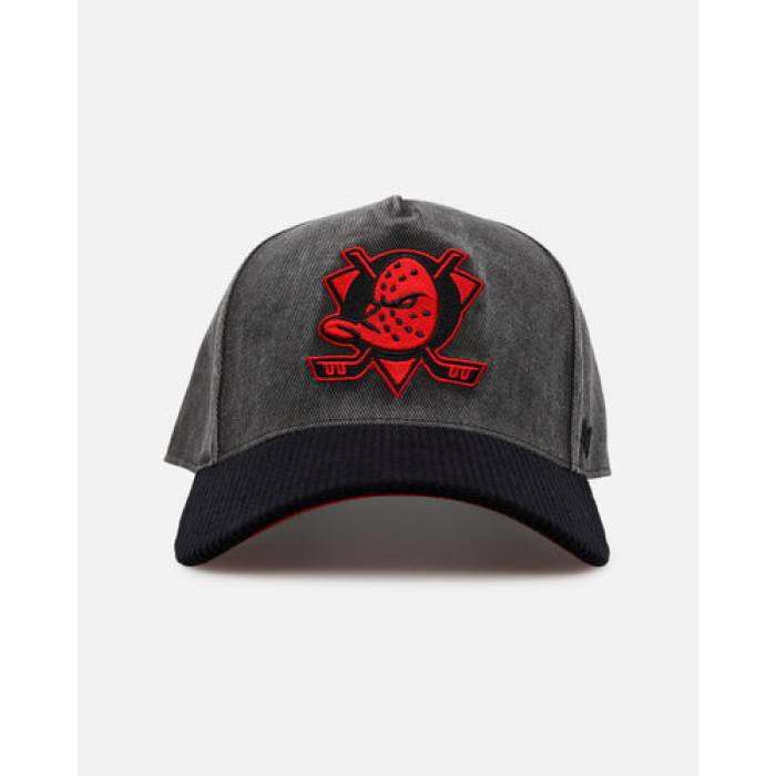 フォーティーセブンブランド 47 Brand 【 Anaheim Ducks 'Black & Red' 47 Offside Snapback Mens Black/Red 】 アナハイム ダックス Snapback スナップバック バッグ メンズ 黒色 ブラック Red 赤・レッド|スニケス