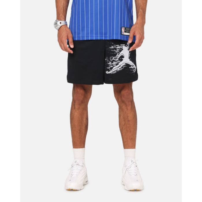 ナイキ ジョーダン Jordan 【 Sport Dri-Fit Graphic Shorts Mens Black 】 素っ気ない相応う グラフィック さる股引き メンズ 黒いこと 黒いこと