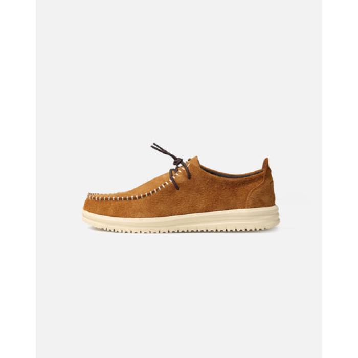 ヘイデュード Hey Dude 【 Wally Nxt Moc Mens Brown 】 メンズ 赤銅色 赤銅色