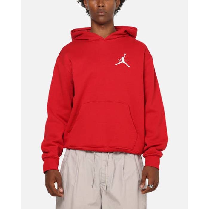 ナイキ ジョーダン Jordan 【 Jumpman Fleece Pullover Hoodie Mens Gym Red/White 】 Jumpman 飛び降りるマン フリース フーディー パーカー メンズ Red 赤・赤いこと 白いこと 白いこと