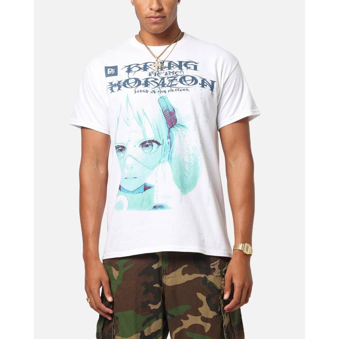 Bring Me The Horizon 【 Next Gen Japan T-Shirt Mens White 】 ティーシャツ メンズ 白いこと 白いこと メンズファッション-トップス-パーカー