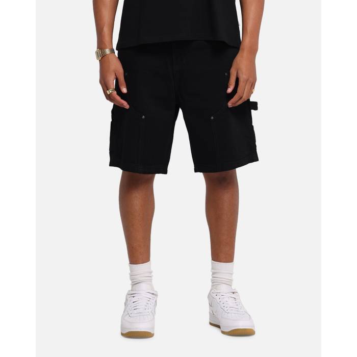 Carre 【 Weatherwear Carpenter Jorts Mens Black 】 メンズ 黒色 ブラック