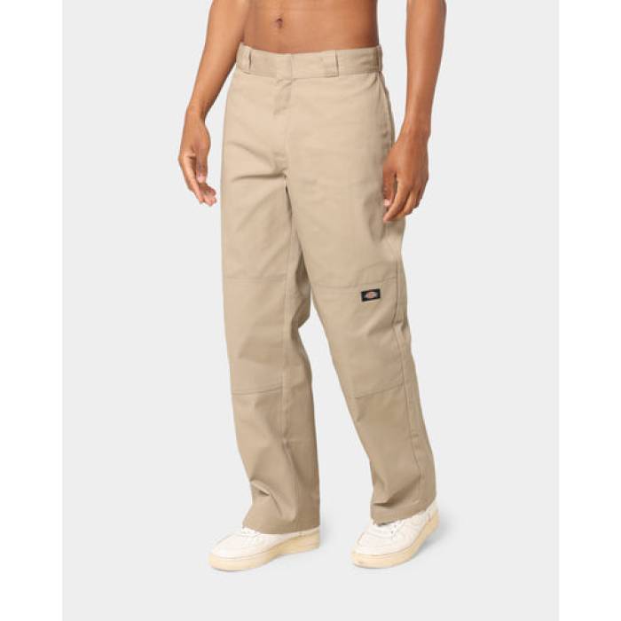 ディッキーズ Dickies 【 Loose Double Knee Work Pants Mens Khaki 】 メンズ カーキ