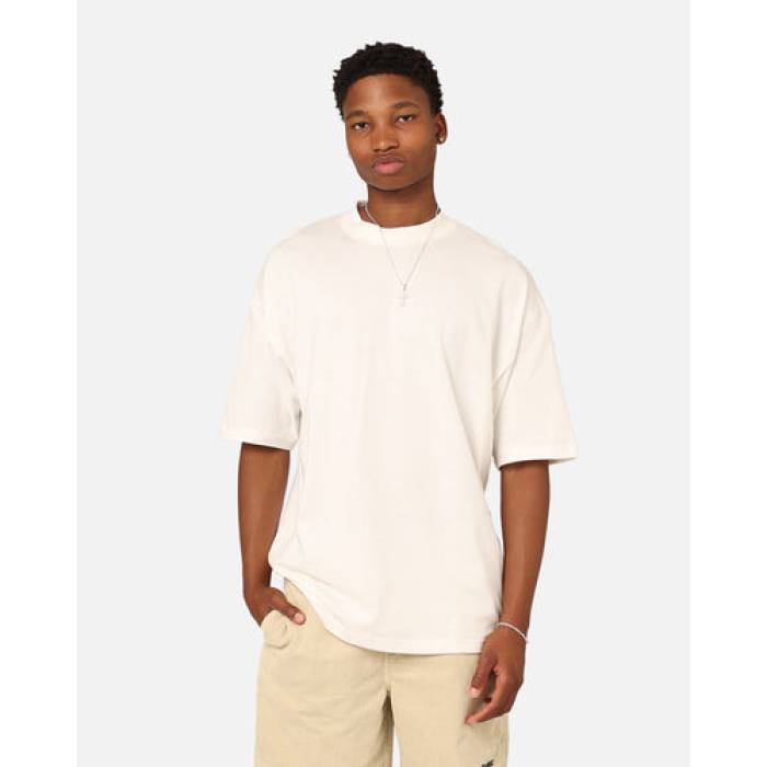 Culture Kings 【 Oversized Blank T-Shirt Mens Off White 】 プルオーバー メンズ 白いこと 白いこと