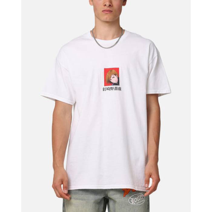 Goat Crew 【 X Jujutsu Kaisen Nobara T-Shirt Mens White 】 Tシャツ メンズ 白色 ホワイト