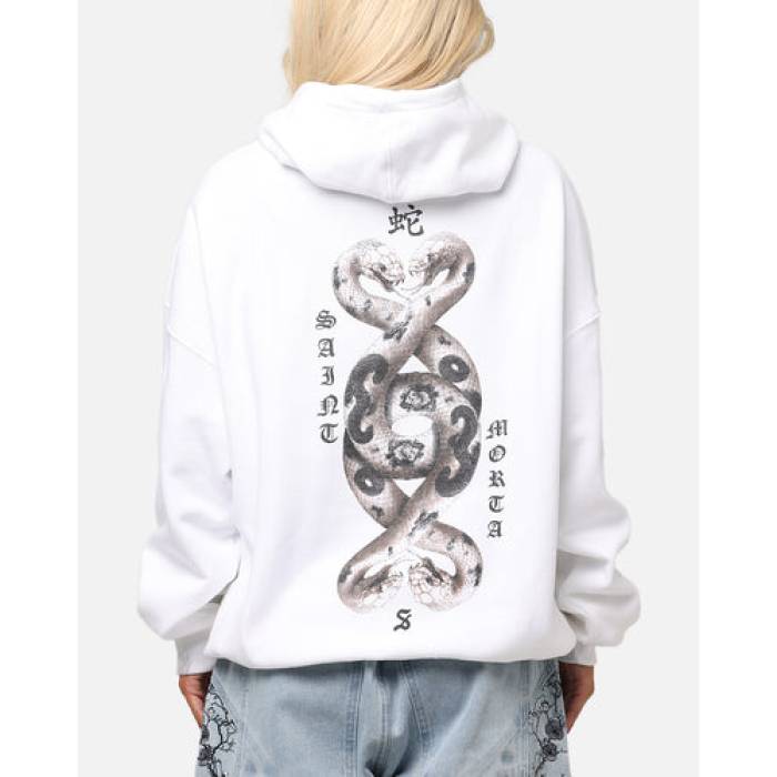 Saint Morta 【 Entanglement Hoodie Womens White 】 フーディー パーカー レディース 白いこと 白いこと