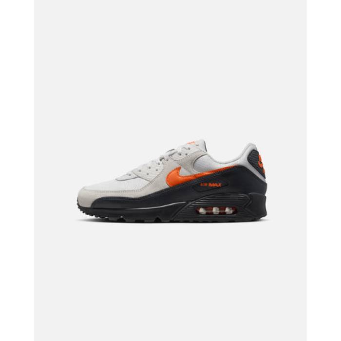 ナイキ Nike 【 Air Max 90 Mens Grey/Orange 】 マックス メンズ 薄墨色 薄墨色 orange 橙・オレンジ色