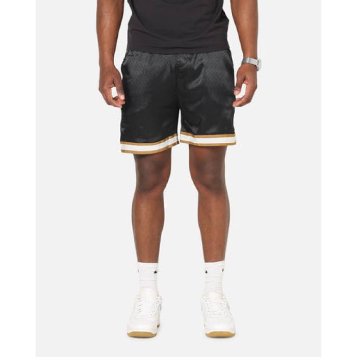 Sik Silk 【 Resort Shorts Mens Black 】 さる股引き メンズ 黒いこと 黒いこと