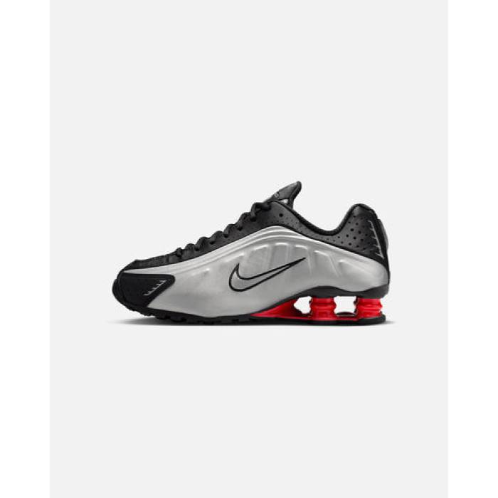 ナイキ Nike 【 Shox R4 Womens Black/Silver 】 Shox ショックス レディース 黒色 ブラック Silver 銀色・シルバー｜スニケス