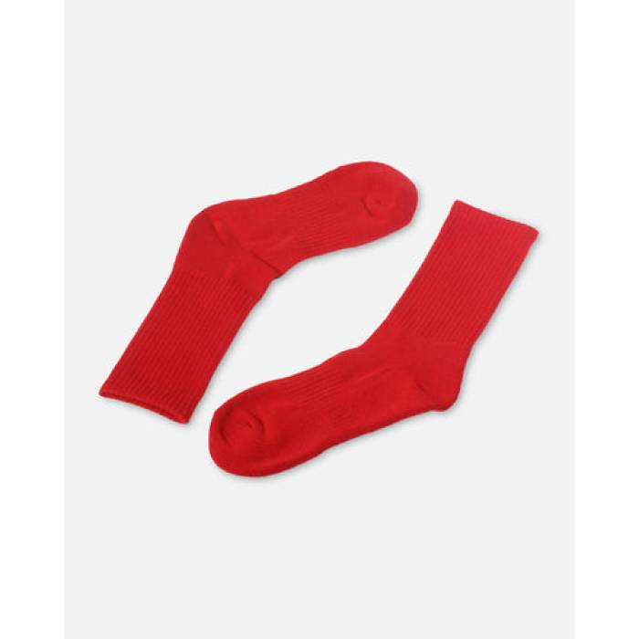Xxiii 【 Crew Socks Mens Red 】 クルー ソックス・靴下 メンズ Red 赤・レッド