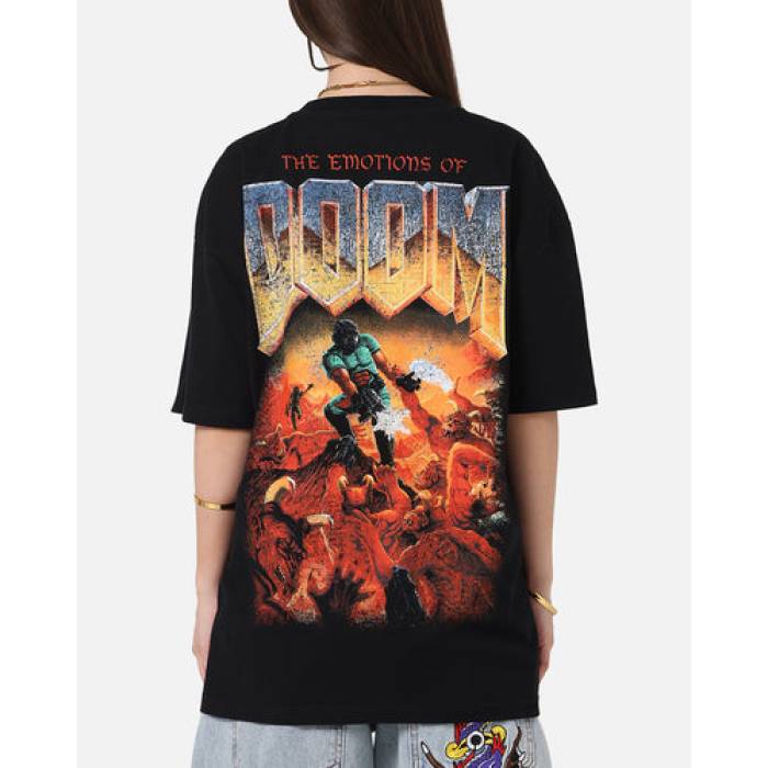 73Studio 【 X Doom Today I Feel Heavyweight T-Shirt Womens Black 】 Tシャツ レディース 黒色 ブラック
