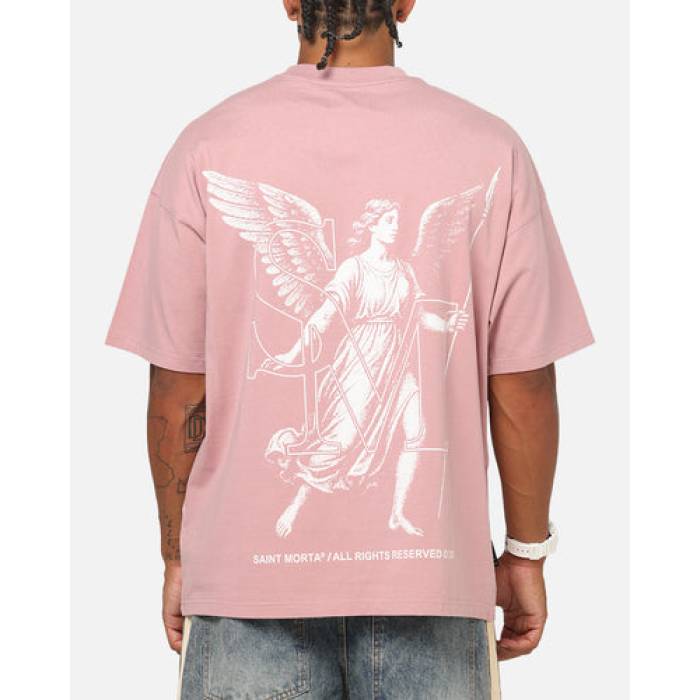 Saint Morta 【 Archangel T-Shirt Mens Dusty Pink 】 Tシャツ メンズ pink ピンク|スニケス