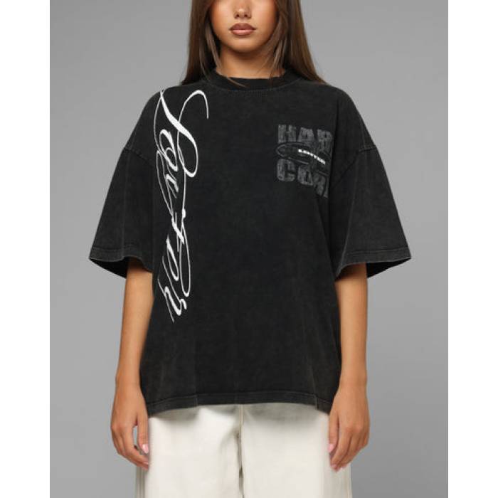 Loiter 【 Chrome Dome T-Shirt Womens Washed Black 】 プルオーバー レディース 黒いこと 黒いこと