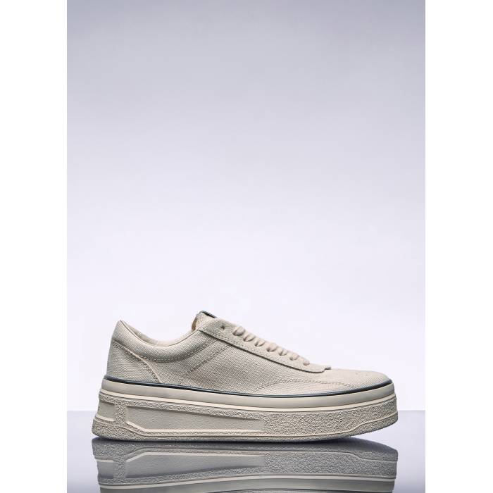 【新品完売品】JIL SANDER ローカット チャンキー スニーカー ☆JIL SANDER☆レザーチャンキー スニーカーJ15WS0002 P4833 100 (Jil