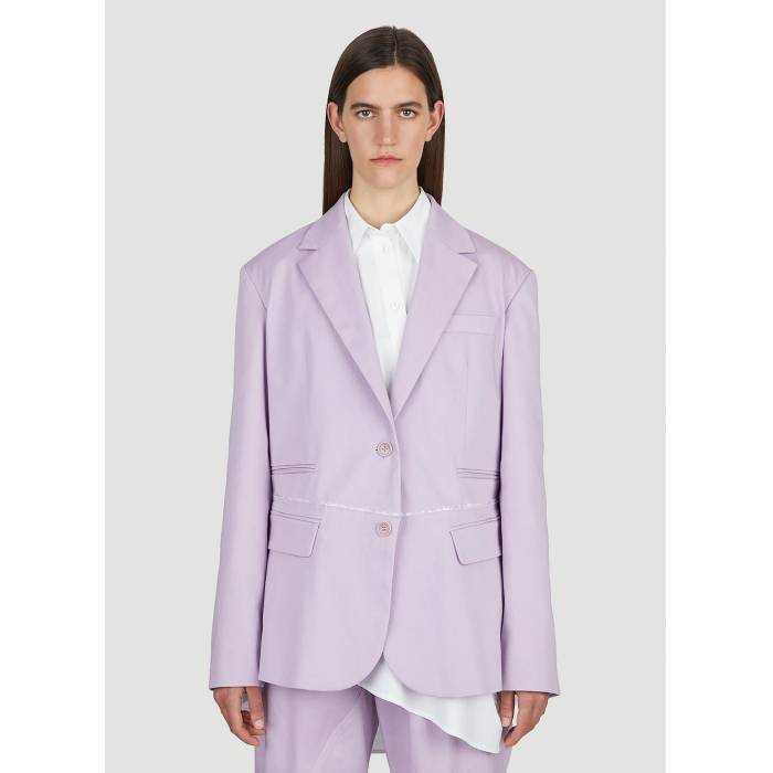 ジェイダブリューアンダーソン Jw Anderson 【 Deconstructed Blazer Women Ppl 】 ブレイザー レディース