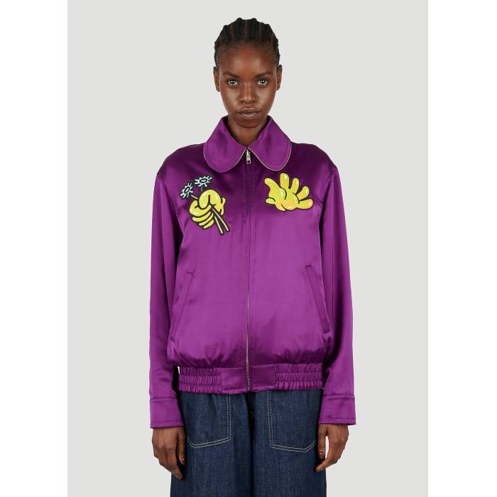 ケンゾー Kenzo 【 Boke Boy Reversible Jacket Women Ppl 】 リバーシブル Jacket ジャケット レディース