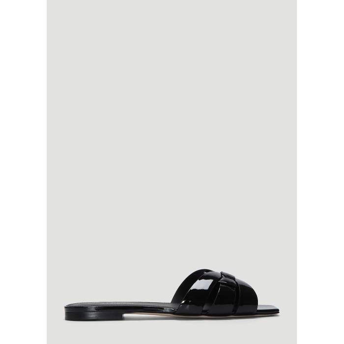 サンローラン Saint Laurent 【 Tribute Slides Women Blk 】 トリビュート レディース