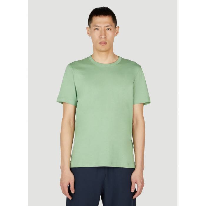 はやりっ児 Champion 【 Logo Embroidered T-Shirt Men Grn 】 ロゴタイプ プルオーバー メンズ