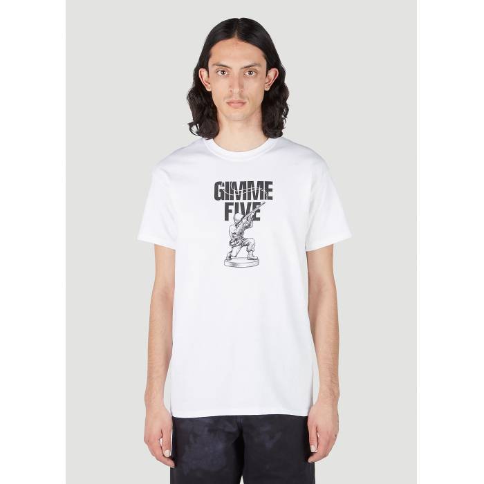 Gimme 5 【 Soldier T-Shirt Men Wht 】 ソルジャー Tシャツ メンズ