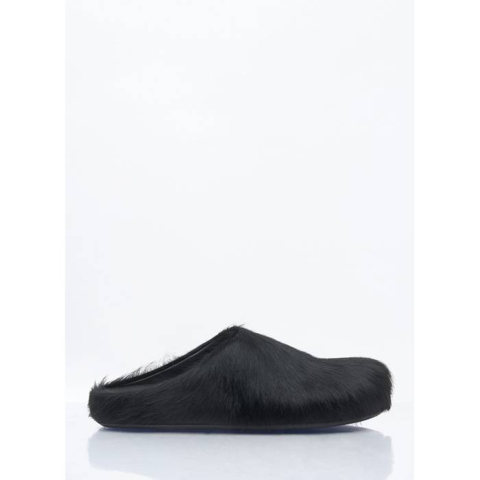 マルニ Marni 【 Fussbett Sabot Mules Women Blk 】 レディース