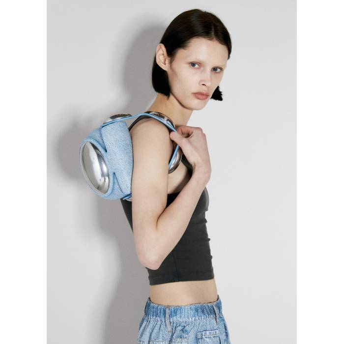 アレキサンダーワン Alexander Wang 【 Dome Mini Handbag Women Blu 】 レディース