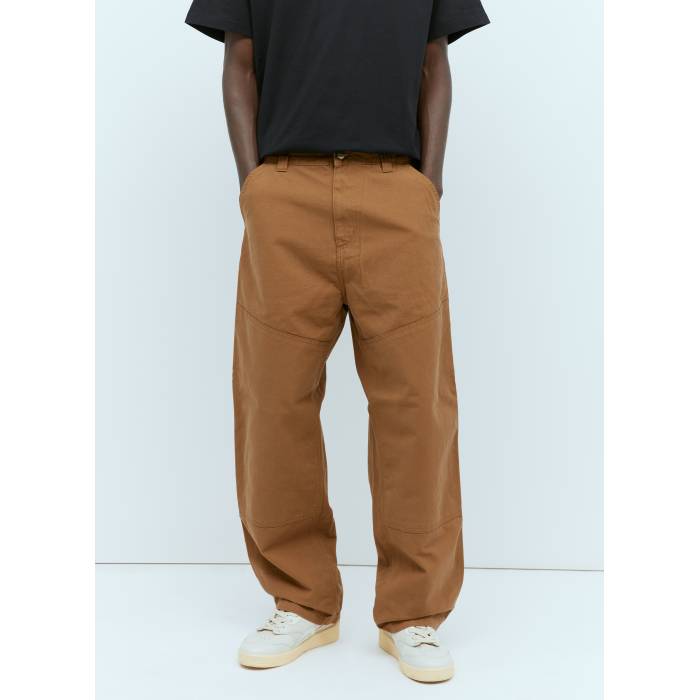 カーハート ダブリューアイピー Carhartt Wip 【 Wide Panel Pants Men Brn 】 メンズ