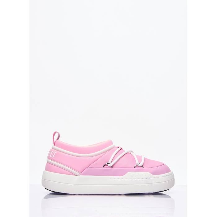 お月さまブーツ Moon Boot 【 Park Icon Slip-On Shoes Women Pin 】 運動場 アイコン slip-on スリッポン シューズ 運動すること靴 レディース 靴-レディース靴-スリッポン