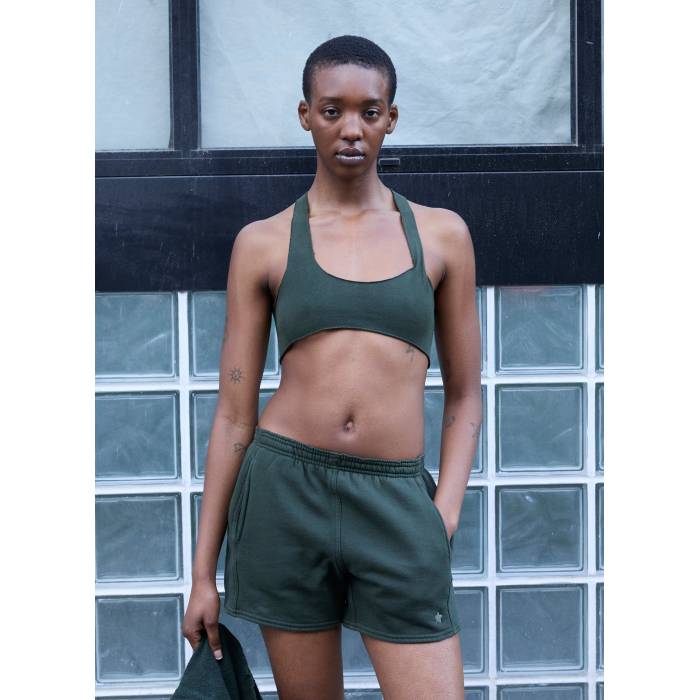 Greg Ross 【 Raw Cut Bra Top Women Grn 】 レディース
