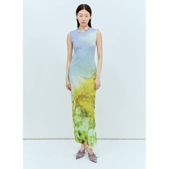 アクネストゥディオズ Acne Studios 【 Blurred Print Maxi Dress Women Ppl 】 ドレス レディース