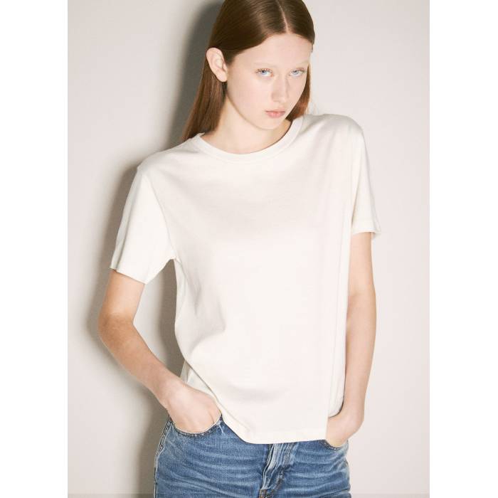 サンローラン Saint Laurent 【 Classic T-Shirt Women Wht 】 クラシック Tシャツ レディース|スニケス