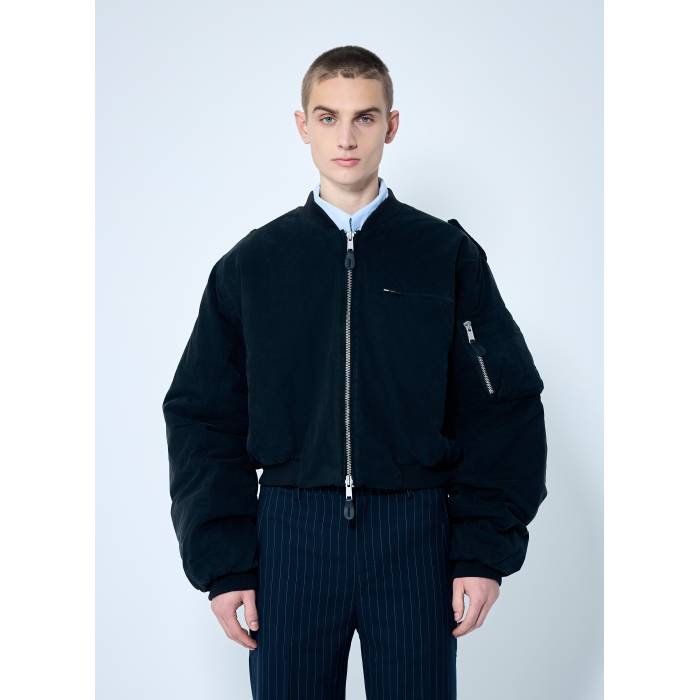 楽天市場】Entire Studios 【 Pillow Bomber Jacket Men Blk 】 ピロー