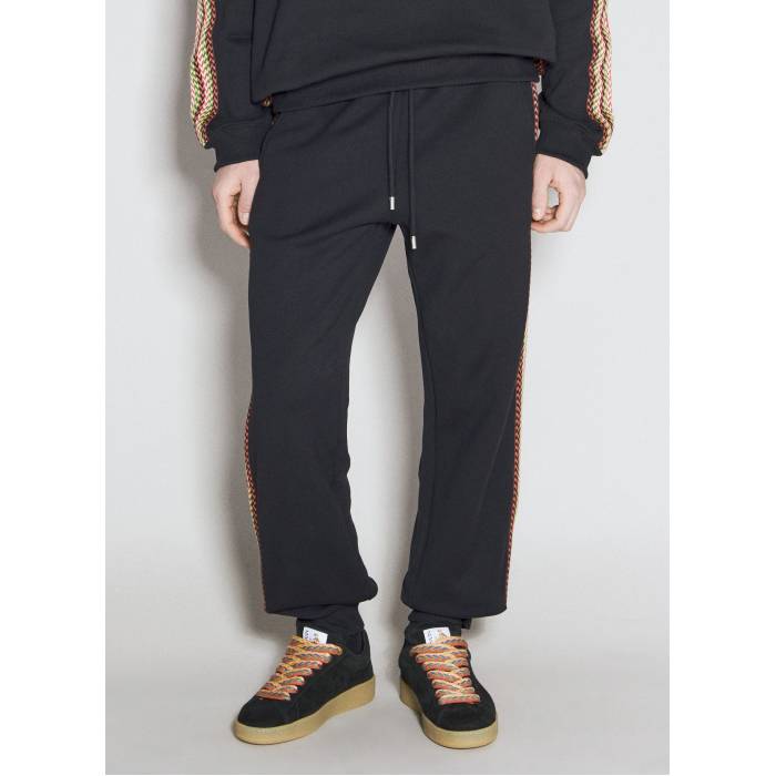 ランバン Lanvin 【 Side Curb Track Pants Men Blk 】 トラック メンズ｜スニケス