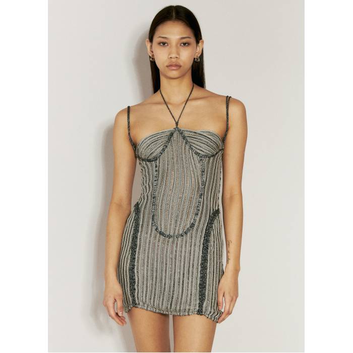 Isa Boulder 【 Petal Open-Knit Mini Dress Women Ora 】 ドレス レディース|スニケス