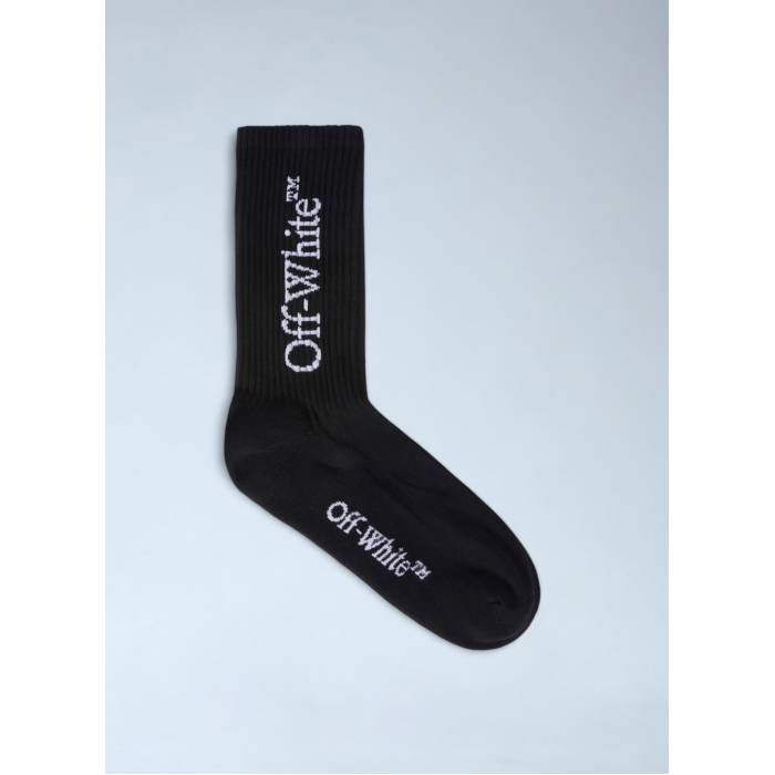 オフホワイト Off-White 【 Bookish Socks Men Blk 】 ソックス・靴下 メンズ