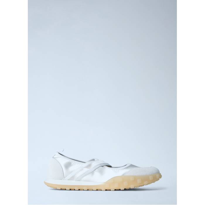 ジルサンダー Jil Sander 【 Satin Strap Slip-On Shoes Women Wht 】 サテン ストラップ slip-on スリッポン シューズ 運動靴 レディース