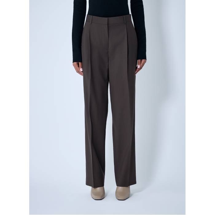 Toteme 【 Pleated Pants Women Brn 】 レディース｜スニケス