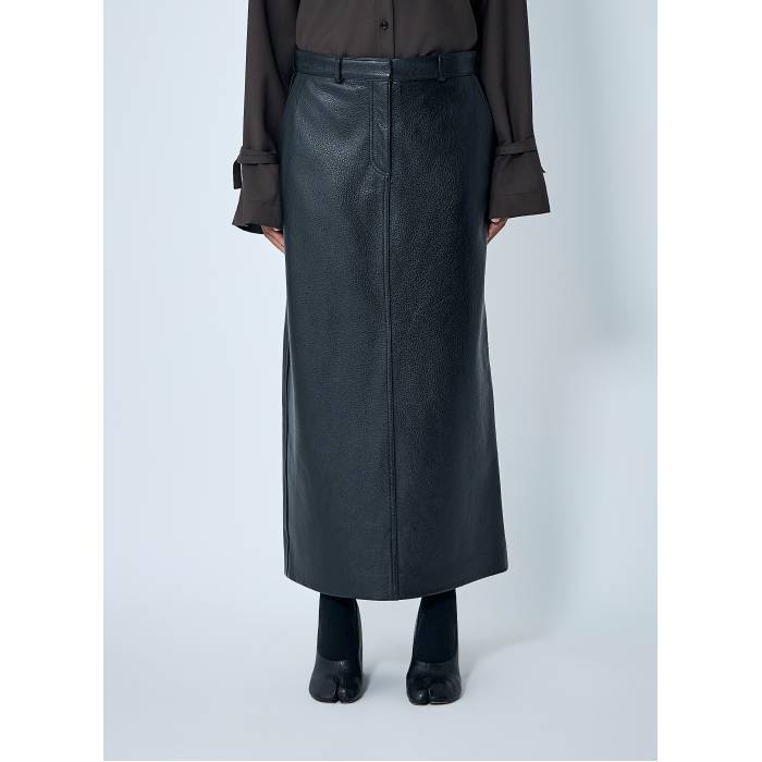 Toteme 【 Leather Skirt Women Blk 】 レザー レディース