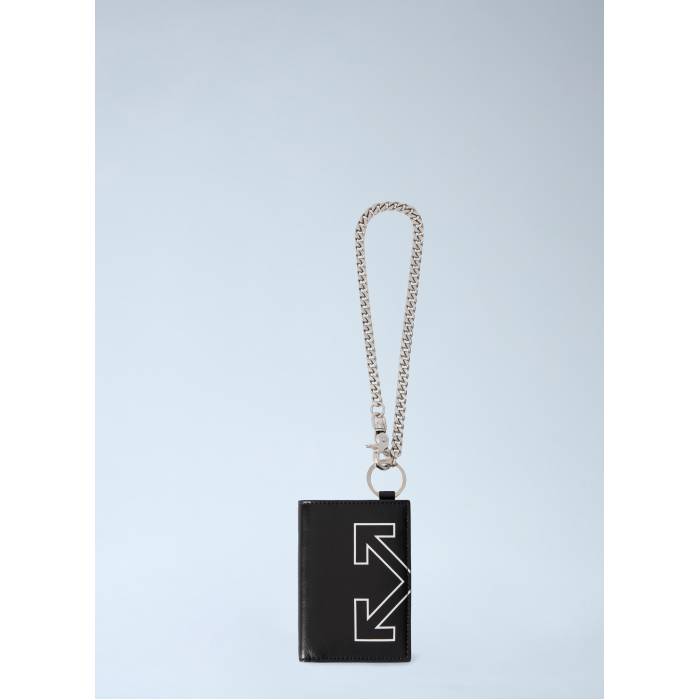 象牙色 Off-White 【 Heritage Chain Wallet Men Blk 】 Wallet ウォレット・紙入れ メンズ