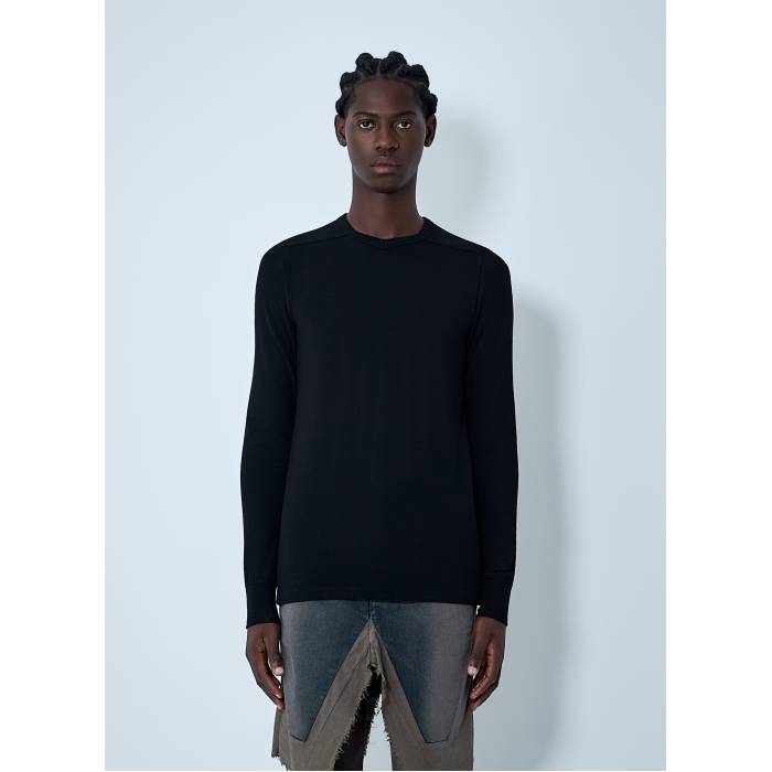 リックオウエンス Rick Owens 【 Knitted Sweater Men Blk 】 調教師 メンズ