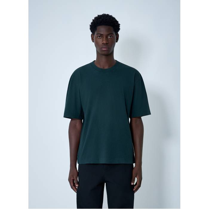 マーガレットハウエル Mhl By Margaret Howell 【 Simple T-Shirt Men Grn 】 Tシャツ メンズ