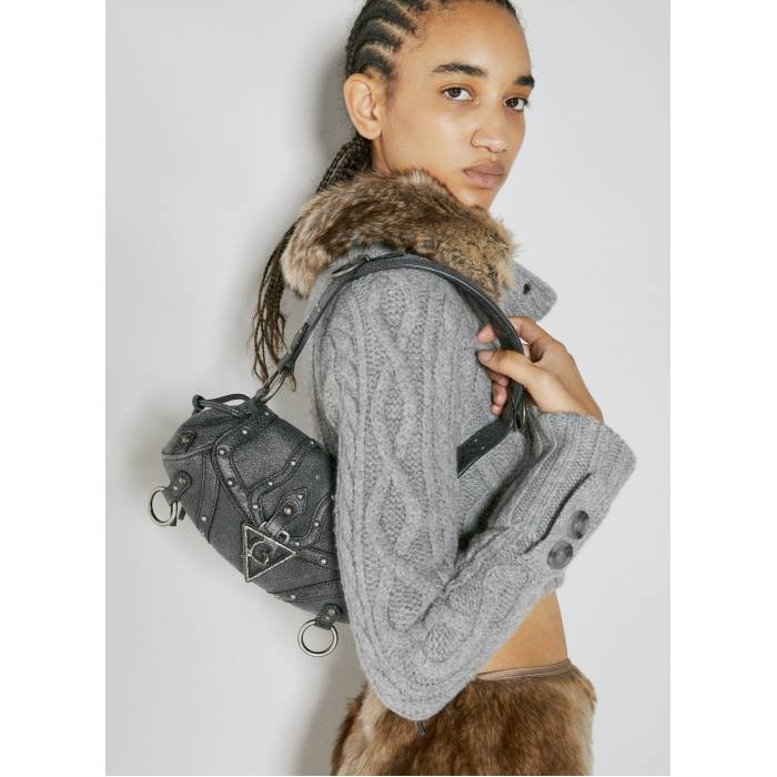 Guess Usa 【 Washed Mini Shoulder Bag Women Blk 】 御徒面子 レディース