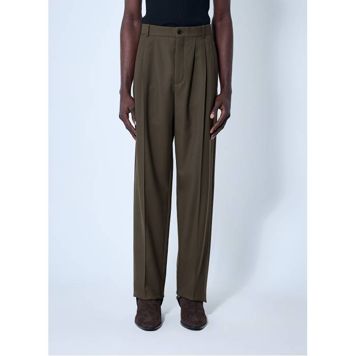 サンローラン Saint Laurent 【 Wool Tailored Pants Men Grn 】 メンズ