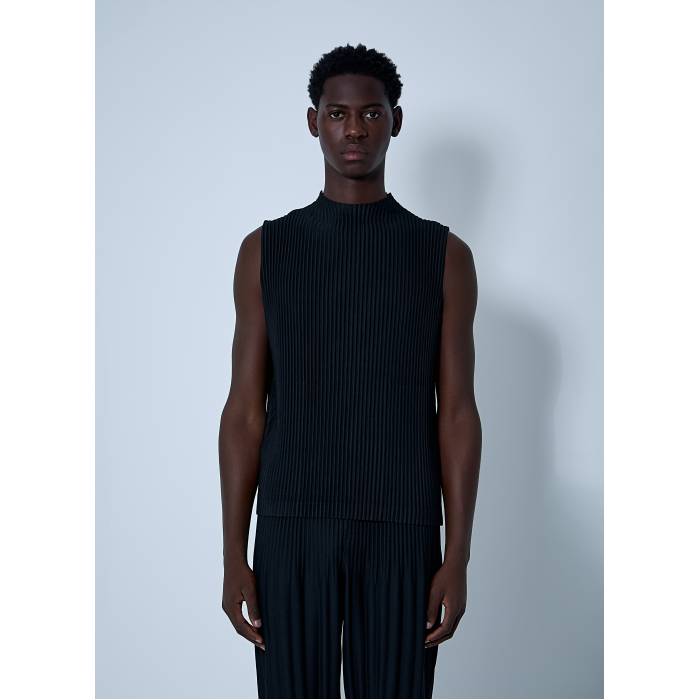 Homme Plisse Issey Miyake 【 Pleated Top Men Blk 】 メンズ｜スニケス