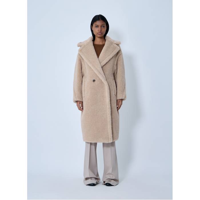 Max Mara 【 Tedgirl Coat Women Bei 】 レディース