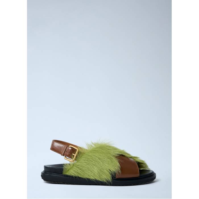 マルニ Marni 【 Fussbett Shoes Women Yel 】 シューズ 運動すること靴 レディース