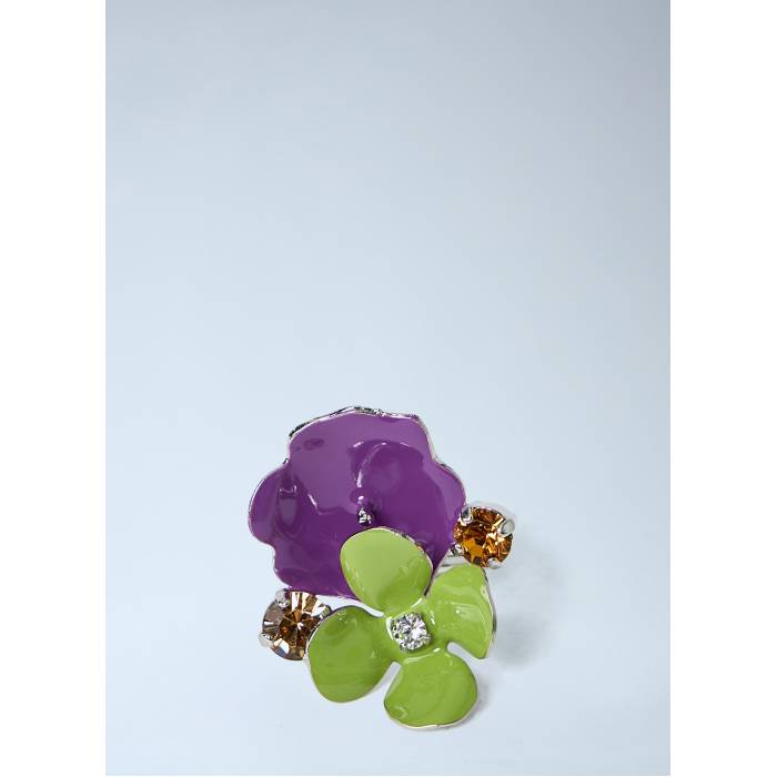 マルニ Marni 【 Metal Flower Ring Women Grn 】 メタル レディース