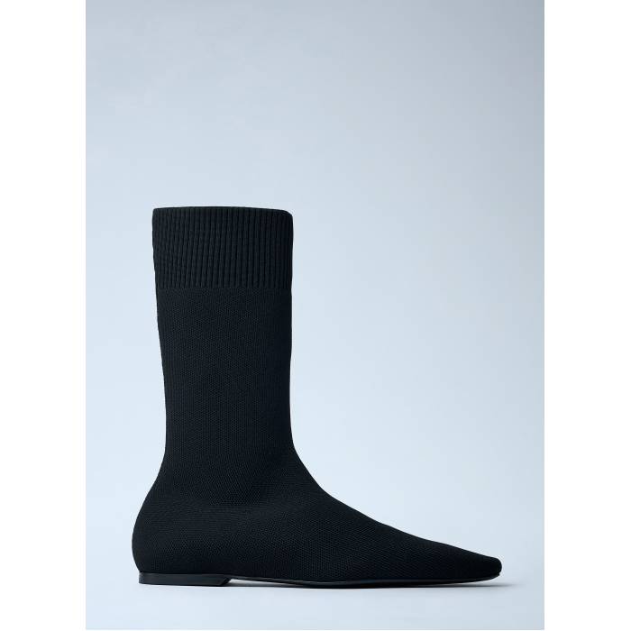 Toteme 【 Knit Sock Boots Women Blk 】 ニット ブーツ レディース